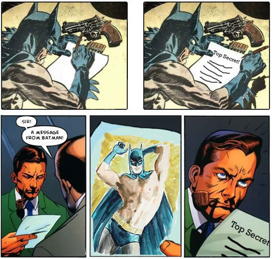 Message from Batman