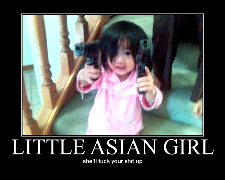 kid with guns