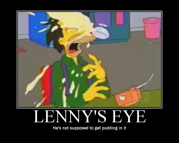 Lenny's eye