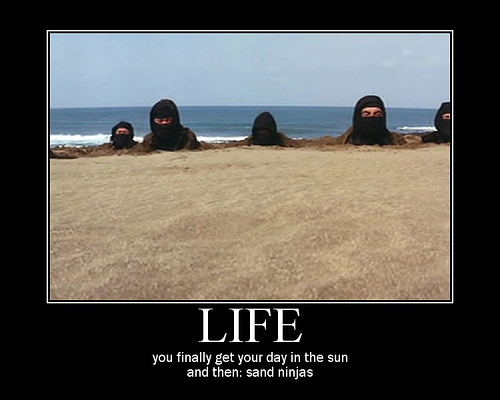 Sand ninjas