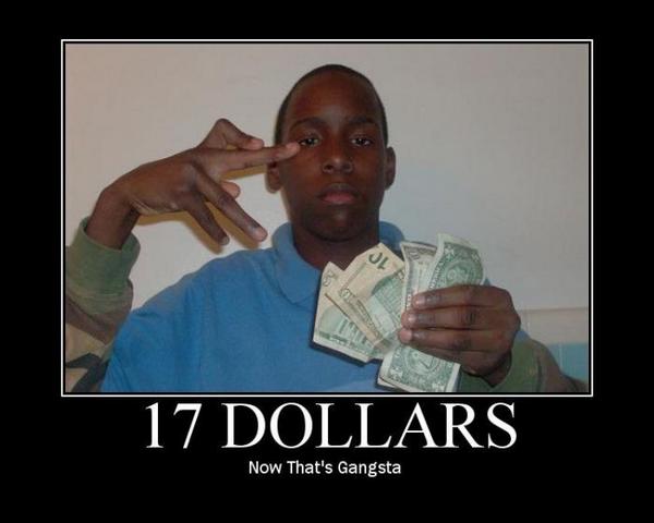 Seventeen dollars