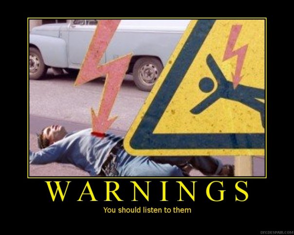 Warnings
