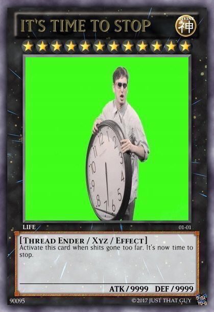 Thread ender