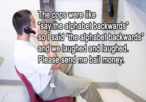 Alphabet backwards