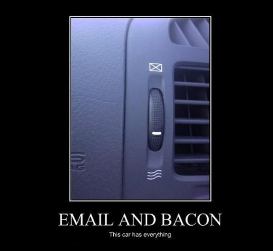 Email and Bacon