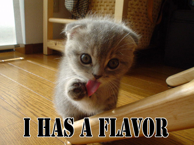 I has a flavour