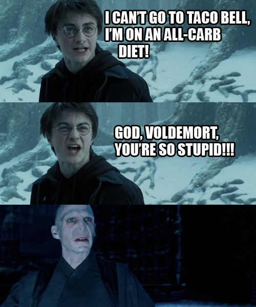 Harry Potter and Voldemort