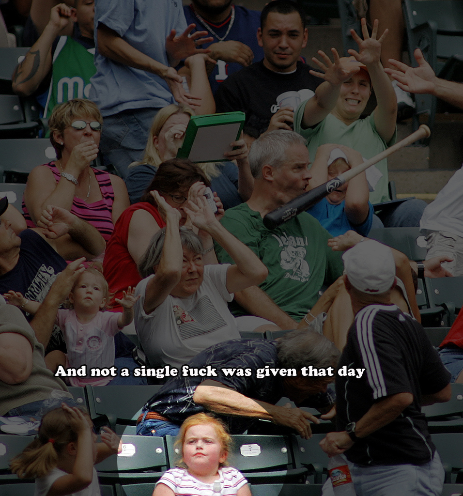 Not a single f**k