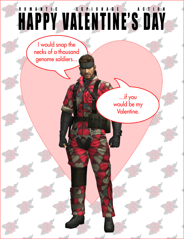 Metal gear solid valintines