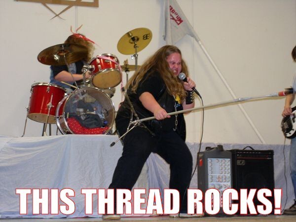 This thread rocks