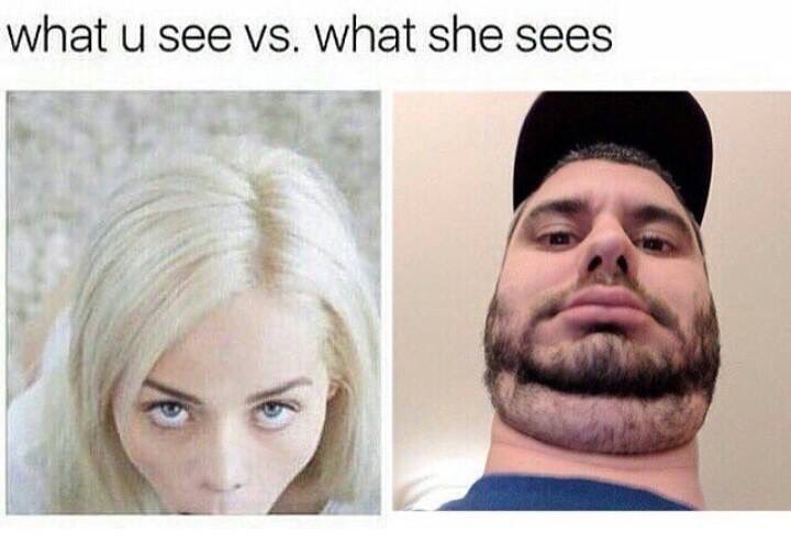 What you see