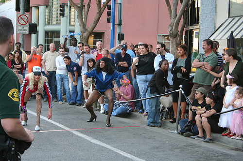 Illegal drag races