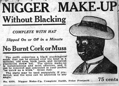 Racist makeup