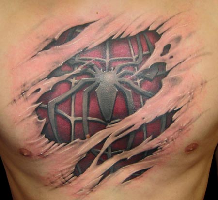 Spiderman Tattoo
