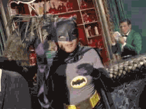 Batman hippie dance