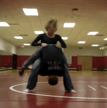 Backflip couple