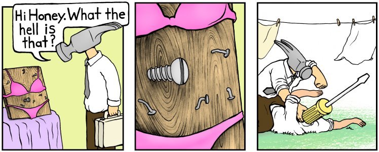 Angry hammer