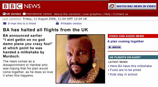 BA halts all flights