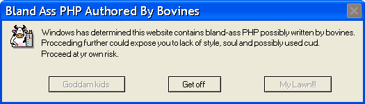 Bland ass PHP