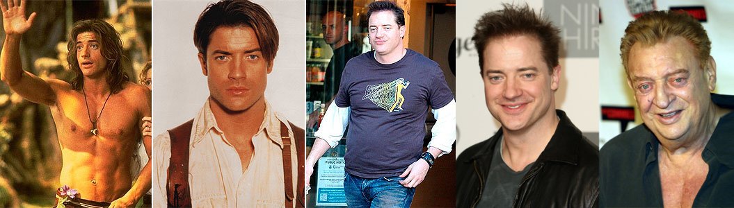 Brendan Fraser evolution