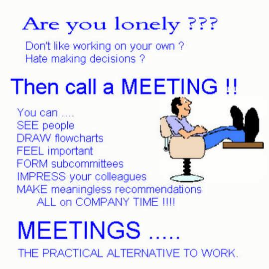 Call a meeting
