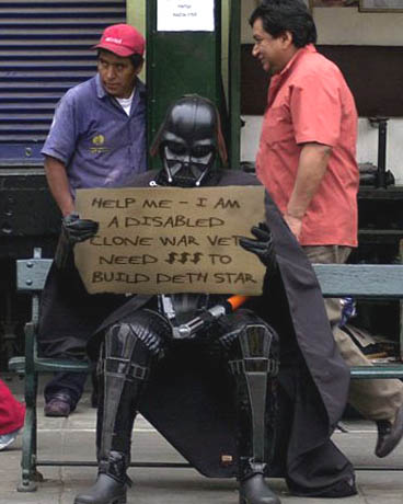 Darth vadar bum