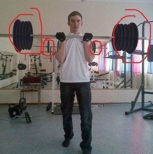 Didn't even lift