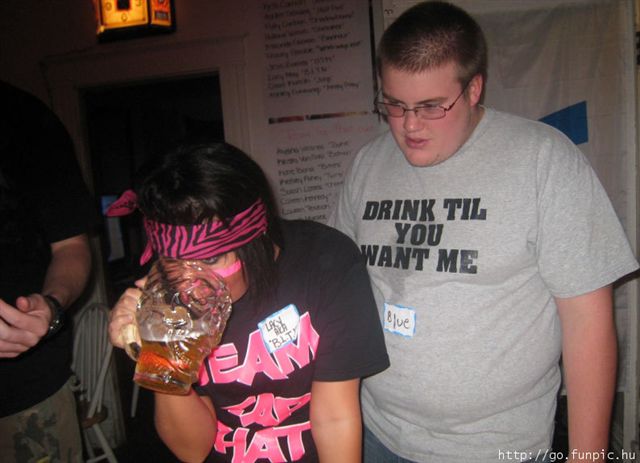 Drink till you want me
