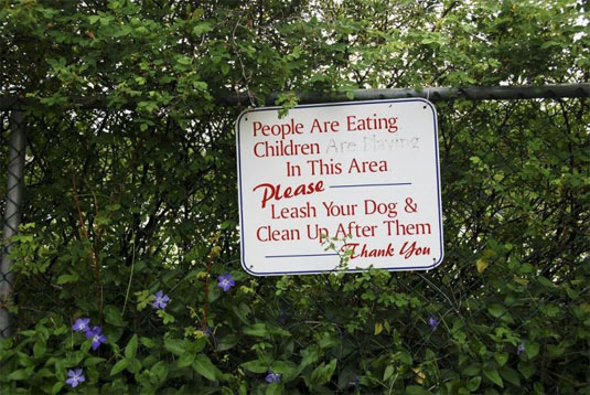 People are eating children