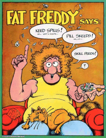 Fat freddy - keep spills