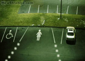 Female parking spot