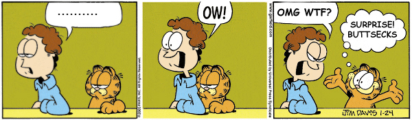 Surprise Garfield