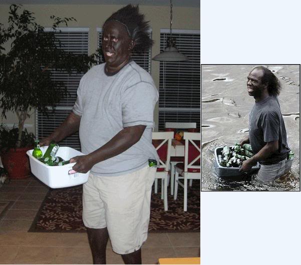 Hurricane Katrina Looter Costume