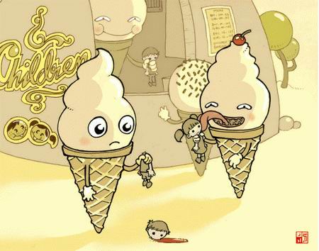 Iced children