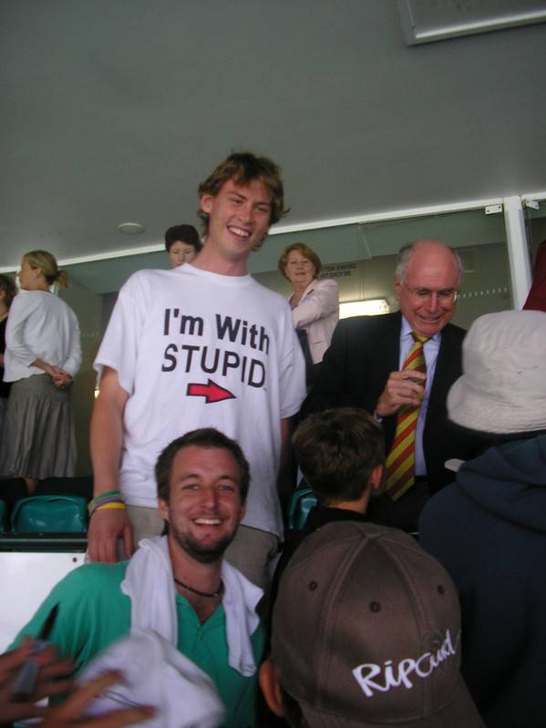 I'm with stupid