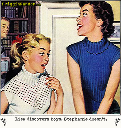 Lisa discovers boys