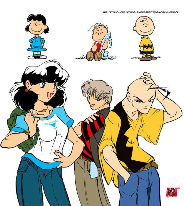 Peanuts as adults