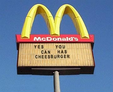 McDonalds Cheeseburger