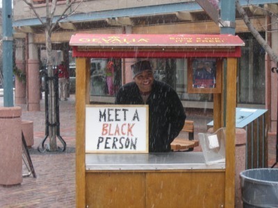 Meet a black person