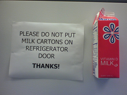 Milk Carton Smartass