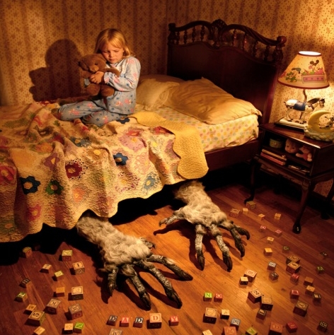 Monster under bed
