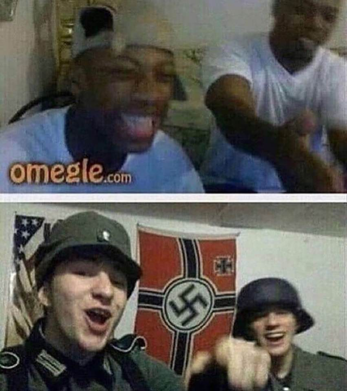 Omegle Nazis