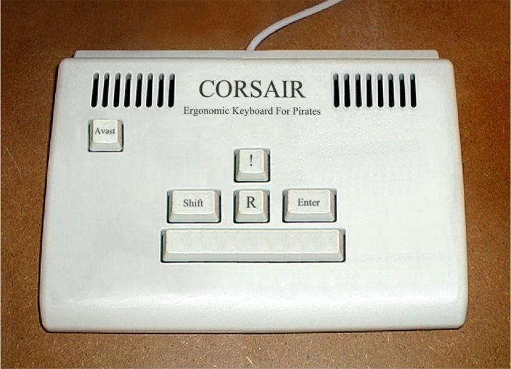 Pirate keyboard