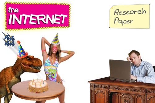 Internet vs Research Paper