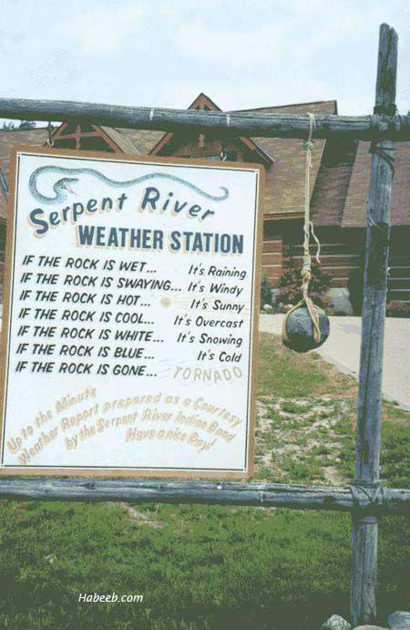 Weather rock
