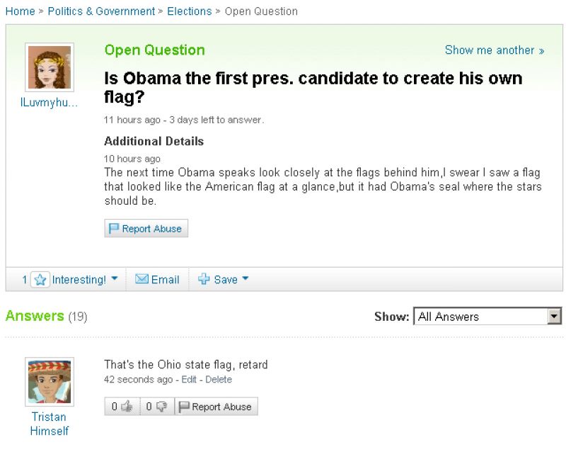 Yahoo Answers