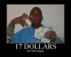 Seventeen dollars