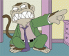 Angry monkey