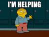 I'm helping