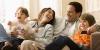 Laughing family
